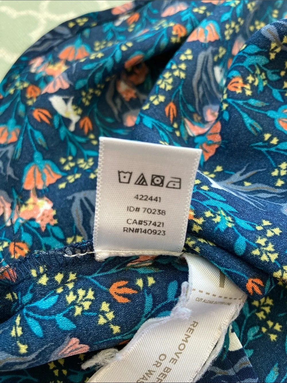 Loft Bunny Fox Floral Sleeveless Blouse XXL - Picture 9 of 11